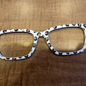 Pair Eyewear Glasses Larkin Frame - The Classic Cheetah Topper